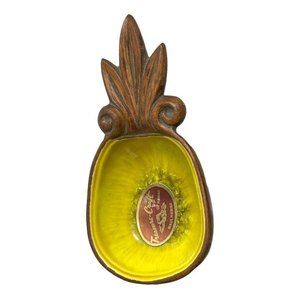 Vintage Treasure Craft Hawaii Pineapple Dish